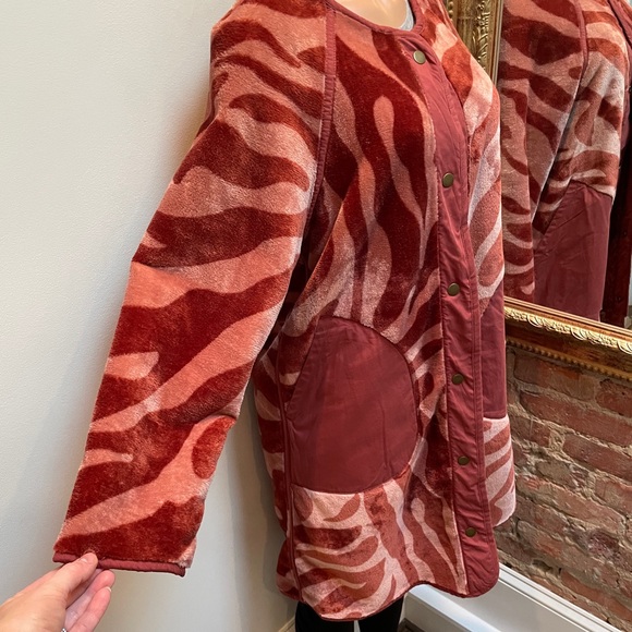 ANTHROPOLOGIE| reversible coat | m - Picture 14 of 16